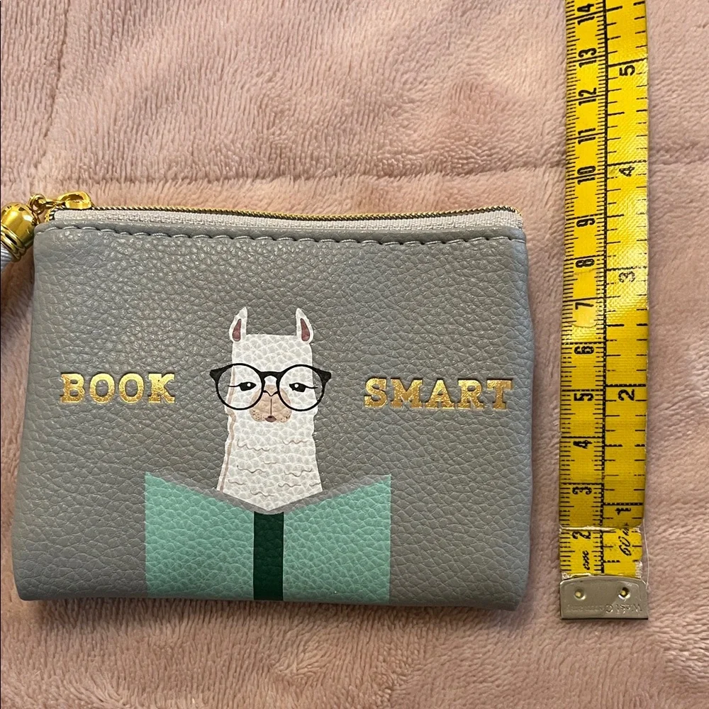 Llama Coin Purse Pouch with Tassel